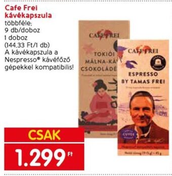 Spar Cafe Frei kávékapszula 9 db ajánlat