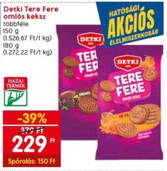 Detki Tere Fere omlós keksz 150 / 180 g