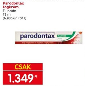 Spar Parodontax fogkrém 75 ml ajánlat