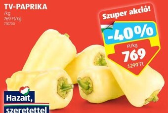 ALDI TV-PAPRIKA 1 kg ajánlat