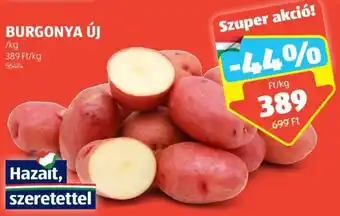 ALDI BURGONYA ÚJ 1 kg ajánlat