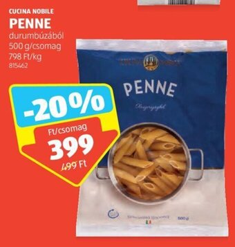 ALDI CUCINA NOBILE PENNE 500 g ajánlat