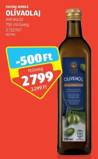 ALDI CUCINA NOBILE OLÍVAOLAJ 750 ml ajánlat