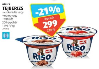 ALDI MÜLLER TEJBERIZS 200 g ajánlat