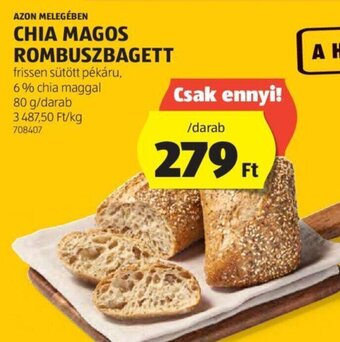 AZON MELEGÉBEN CHIA MAGOS ROMBUSZBAGETT 80 g