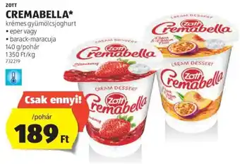 ZOTT CREMABELLA 140 g