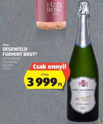 TOKAJ DEGENFELD FURMINT BRUT 0,75 l