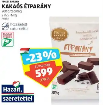 ALDI FINEST BAKERY KAKAÓS ÉTPARÁNY 200 g ajánlat