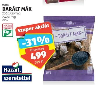 BELLA DARÁLT MÁK 200 g