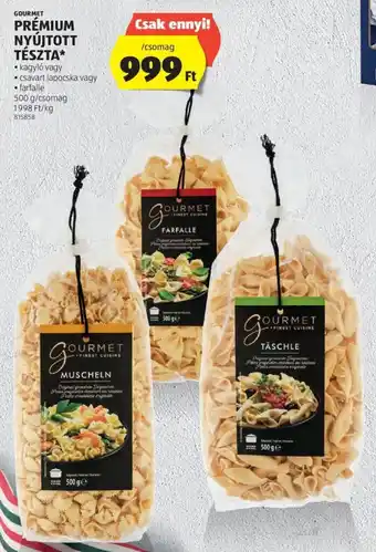 ALDI GOURMET PRÉMIUM NYÚJTOTT TÉSZTA 500 g ajánlat