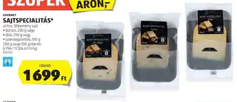 ALDI GOURMET SAJTSPECIALITÁS 150 / 250 g ajánlat