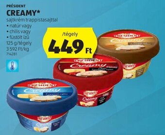 PRÉSIDENT CREAMY 125 g