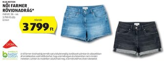 ALDI BLUE MOTION NŐI FARMER RÖVIDNADRÁG 1 db ajánlat
