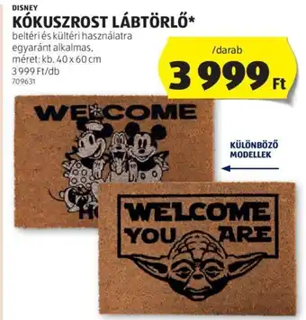 ALDI DISNEY KÓKUSZROST LÁBTÖRLŐ 1 db ajánlat