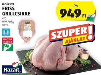 ALDI HÚSMESTER FRISS GRILLCSIRKE 1 kg ajánlat
