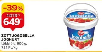 Auchan ZOTT JOGOBELLA JOGHURT 900 g ajánlat