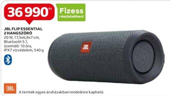 Auchan JBL FLIP ESSENTIAL 2 HANGSZÓRÓ 1 db ajánlat