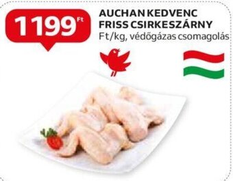Auchan AUCHAN KEDVENC FRISS CSIRKESZÁRNY 1 kg ajánlat