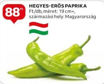 Auchan HEGYES-ERŐS PAPRIKA 1 db ajánlat