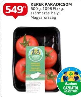 Auchan KEREK PARADICSOM 500 g ajánlat