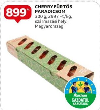 Auchan CHERRY FÜRTÖS PARADICSOM 300 g ajánlat