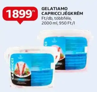 Auchan GELATIAMO CAPRICCI JÉGKRÉM, 2000ml ajánlat