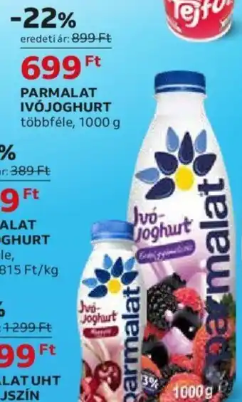 Auchan PARMALAT IVÓJOGHURT többféle, 1000 g ajánlat