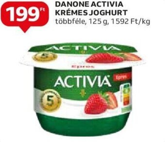 Auchan DANONE ACTIVIA KRÉMES JOGHURT, 125g ajánlat