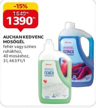 Auchan AUCHAN KEDVENC MOSÓGÉL 3 l ajánlat