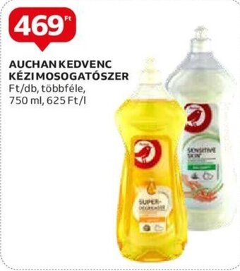Auchan AUCHAN KEDVENC KÉZI MOSOGATÓSZER 750 ml ajánlat