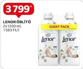 Auchan LENOR ÖBLÍTŐ 2 x 1200 ml ajánlat