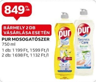 Auchan PUR MOSOGATÓSZER 750 ml ajánlat