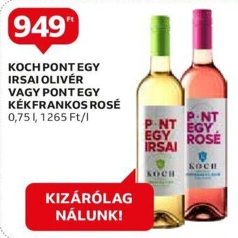 KOCH PONT EGY IRSAI OLIVÉR stb. 0,75 l