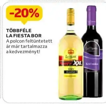 Auchan TÖBBFÉLE LA FIESTA BOR ajánlat