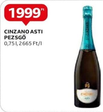 Auchan CINZANO ASTI PEZSGŐ 0,75 l ajánlat
