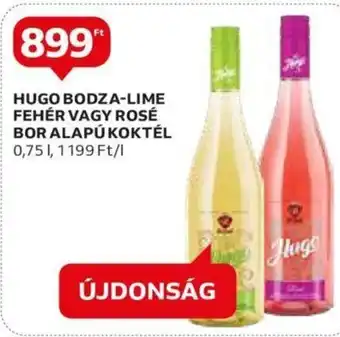 Auchan HUGO BODZA-LIME FEHÉR stb. 0,75 l ajánlat