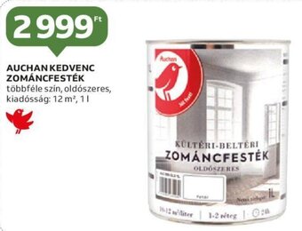 Auchan AUCHAN KEDVENC ZOMÁNCFESTÉK 1 l ajánlat