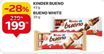 Auchan KINDER BUENO stb. 43 / 39 g ajánlat