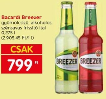 Spar Bacardi Breezer 0,275 l ajánlat
