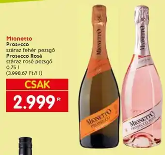 Spar Mionetto Prosecco 0,75 l ajánlat