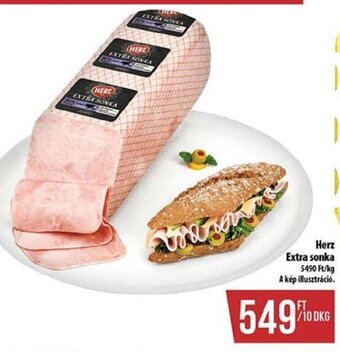 Coop Herz Extra sonka 10 dkg ajánlat