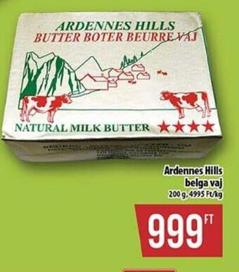 Coop Ardennes Hills belga vaj 200 g ajánlat