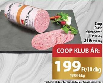 Coop Coop Olasz felvágott 10 dkg ajánlat