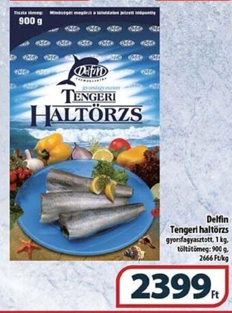 Delfin Tengeri haltörzs 1 kg / 900 g