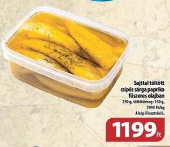 Coop Sajttal töltött csípős sárga paprika fűszeres olajban 250 / 150 g ajánlat