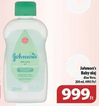 Coop Johnson's Baby olaj 200 ml ajánlat