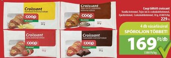 Coop Coop töltött croissant 50 g ajánlat
