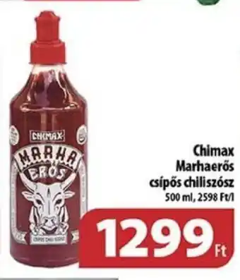 Chimax Marhaerős csípős chiliszósz 500 ml