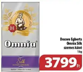 Coop Douwe Egberts Omnia Silk szemes kávé 1 kg ajánlat