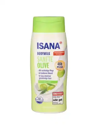 Rossmann Isana olivás testápoló tej - 400 ml ajánlat